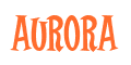 Rendering "Aurora" using Cooper Latin