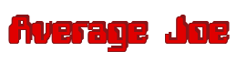 Rendering "Average Joe" using Computer Font
