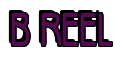 Rendering "B REEL" using Beagle