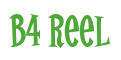 Rendering "B4 reel" using Cooper Latin