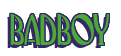 Rendering "BADBOY" using Deco