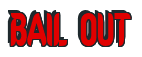 Rendering "BAIL OUT" using Callimarker
