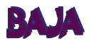 Rendering "BAJA" using Crane