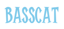 Rendering "BASSCAT" using Cooper Latin