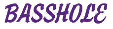 Rendering "BASSHOLE" using Brisk