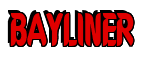 Rendering "BAYLINER" using Callimarker