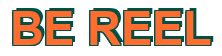 Rendering "BE REEL" using Arial Bold
