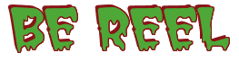 Rendering "BE REEL" using Creeper