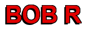 Rendering "BOB R" using Arial Bold