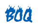 Rendering "BOQ" using Charred BBQ