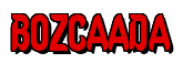 Rendering "BOZCAADA" using Callimarker