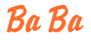Rendering "Ba Ba" using Brisk