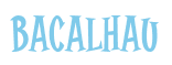 Rendering "Bacalhau" using Cooper Latin