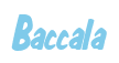 Rendering "Baccala" using Big Nib