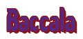 Rendering "Baccala" using Callimarker
