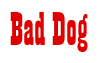 Rendering "Bad Dog" using Bill Board