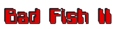 Rendering "Bad Fish II" using Computer Font
