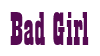 Rendering "Bad Girl" using Bill Board