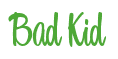 Rendering "Bad Kid" using Bean Sprout