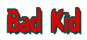 Rendering "Bad Kid" using Callimarker