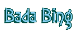Rendering "Bada Bing" using Agatha