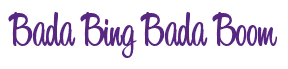 Rendering "Bada Bing Bada Boom" using Bean Sprout