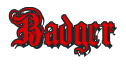 Rendering "Badger" using Anglican