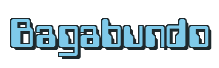 Rendering "Bagabundo" using Computer Font