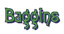 Rendering "Baggins" using Agatha