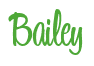Rendering "Bailey" using Bean Sprout