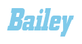 Rendering "Bailey" using Boroughs