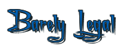 Rendering "Barely Legal" using Charming