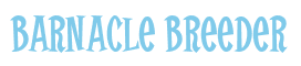 Rendering "Barnacle Breeder" using Cooper Latin