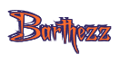 Rendering "Barthezz" using Charming
