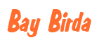 Rendering "Bay Birda" using Big Nib