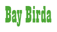 Rendering "Bay Birda" using Bill Board