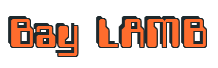 Rendering "Bay LAMB" using Computer Font