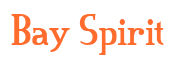 Rendering "Bay Spirit" using Credit River