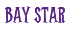 Rendering "Bay Star" using Cooper Latin