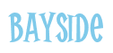 Rendering "Bayside" using Cooper Latin