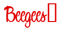 Rendering "Beegees2" using Bean Sprout
