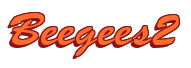 Rendering "Beegees2" using Brush Script