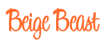 Rendering "Beige Beast" using Bean Sprout