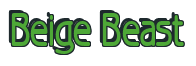 Rendering "Beige Beast" using Beagle
