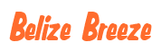 Rendering "Belize Breeze" using Big Nib