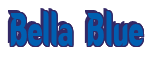 Rendering "Bella Blue" using Callimarker