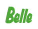 Rendering "Belle" using Big Nib