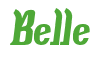 Rendering "Belle" using Color Bar