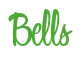 Rendering "Bells" using Bean Sprout