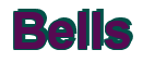 Rendering "Bells" using Arial Bold